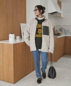 WEGO 【ユニセックス着用ITEM/SMLサイズ展開】ボアブルゾン