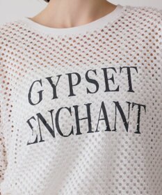 GRACE CONTINENTAL クラッシュロゴTシャツ