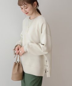 AMERICAN HOLIC クルーネックサイドドットポンチプルオーバー