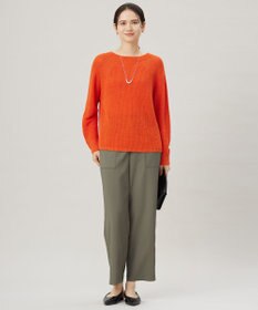 自由区 L 【洗える】ストレッチライトツイルベイカー パンツ