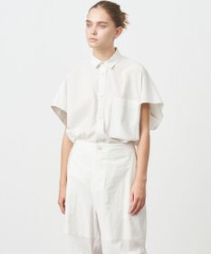 ATON MICRO SHRINK LAWN | オーバーサイズシャツ