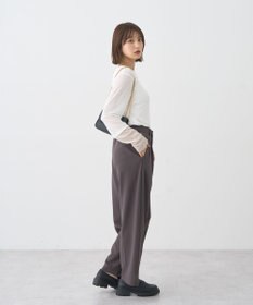 earth music&ecology レイヤードシアープルオーバー