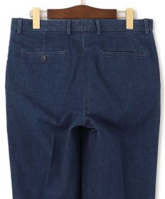 J.PRESS MEN 【ストレッチ】ワンタック ストレッチリングデニム パンツ