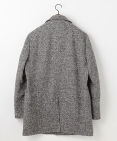 JOSEPH ABBOUD 【軽量/JAPANファブリック】アルパカヘリンボン ステンカラー コート