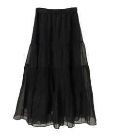 Green Parks エアリーティアードスカート