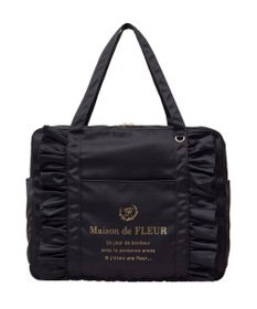Maison de FLEUR EC限定サテンフリルキャリーオンバッグ