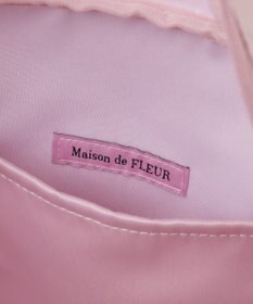 Maison de FLEUR EC限定サテンフリルキャリーオンバッグ
