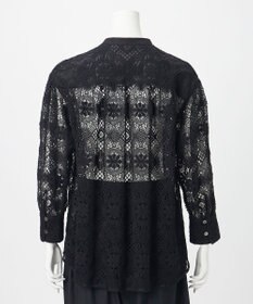 23区 【GOLD LABEL】モチーフレース シャツ ブラウス