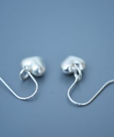 monshiro カレンシルバーハートピアスS