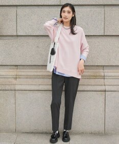 UNFILO L 【ウエストゴム/14サイズ展開】beauty warm pants テーパード