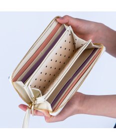 tsumori chisato CARRY てんてん ラウンドファスナー長財布