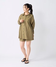 OP／FILA 【Kappa】オーバーサイズシャツ付き 水着4点セット