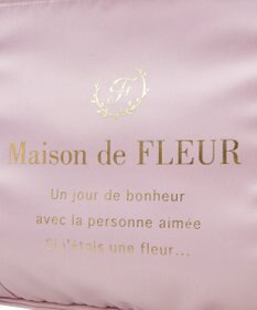 Maison de FLEUR EC限定サテンフリルキャリーオンバッグ