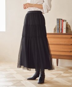 AMERICAN HOLIC ティアードチュールスカート