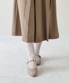 Bridget Birkin 【Bridget Birkin】パールストラップメリージェーンパンプス