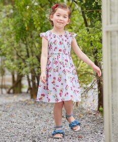 ANY KIDS プリント サマー ワンピース