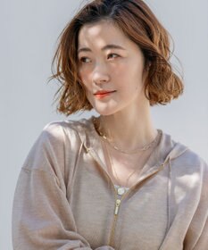 23区 【WEB&一部店舗限定】アシンメトリーチェーンコイン ネックレス