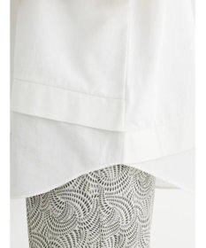 Green Parks 異素材切替ドッキングチュニック