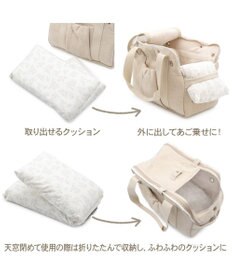 PET PARADISE ペットパラダイス ナチュラル リネンコットン キャリーバッグ S 超小型犬