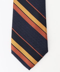 J.PRESS MEN ライトウェイトウールシルク レジメンタル ネクタイ