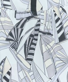 GRACE CONTINENTAL キカヨットプリントワンピース