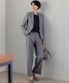 23区 【洗える】シルキーデシン ボールチェーン カットソー