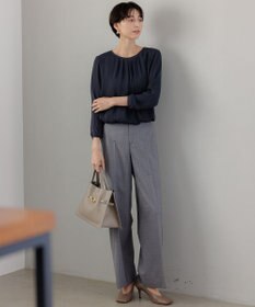 23区 S 【洗える】シルキーデシン ボールチェーン カットソー