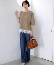 23区 【WEB&一部店舗限定】アシンメトリーチェーンコイン ネックレス
