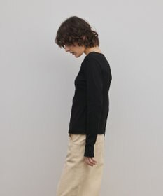 GRACE CONTINENTAL ヘンリーネックカットトップ