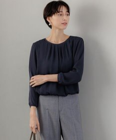 23区 【洗える】シルキーデシン ボールチェーン カットソー