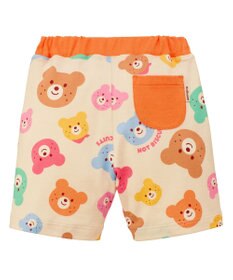 MIKI HOUSE HOT BISCUITS 【80-120cm】カラフルビーンズ 総柄 5分丈パンツ