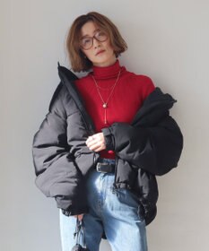 WEGO 【25年秋冬新作/ユニセックス着用ITEM/SMLサイズ展開】2WAYパファーブルゾン