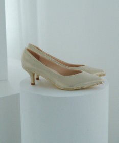 YECCA VECCA メタルラインパンプス