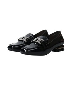 Bridget Birkin 【Bridget Birkin】パールヒールビジューバックルローファー