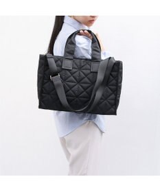 UNBILLION カシュカシュ cachecache / ボックスパテッドキルト2wayトート