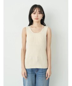 earth music&ecology レイヤリングニットタンクトップ