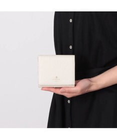 LANVIN en Bleu メラニー 二つ折りBOX財布