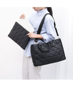 UNBILLION カシュカシュ cachecache / ボックスパテッドキルト2wayトート