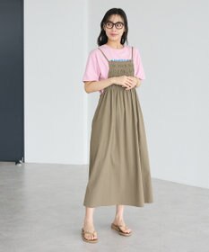 CRAFT STANDARD BOUTIQUE ギャザーデザインキャミワンピース