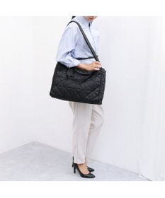 UNBILLION カシュカシュ cachecache / ボックスパテッドキルト2wayトート