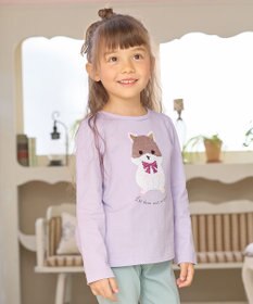 ANY KIDS ミラクルスパンコール 長袖 Tシャツ