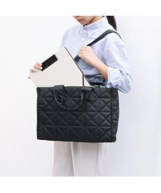 UNBILLION カシュカシュ cachecache / ボックスパテッドキルト2wayトート