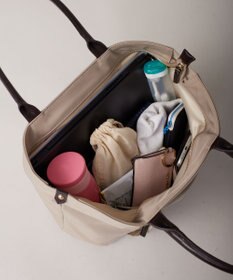 J.PRESS LADIES 【WEB限定カラーあり・A4サイズ収納可・撥水】 ナイロン トート バッグ