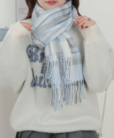 WEGO 【マフラー】大判ストール