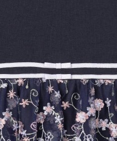 ANY KIDS 刺繍 チュール ワンピース