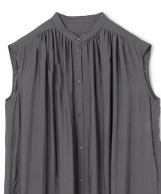 UNFILO ヴィンテージシアー ギャザーワンピース