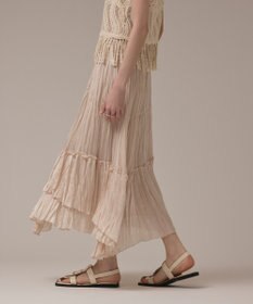 GRACE CONTINENTAL ワッシャープリーツスカート