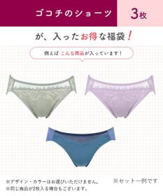 WACOAL 【GOCOCi ゴコチ】 ショーツ 3枚セット レディース PGG001 /ワコール