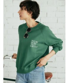 AMERICAN HOLIC ラグランロゴスウェット2