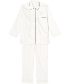 ワコール／睡眠科学 【パジャマ】　長袖　長ズボン　綿100％のサテン生地　なめらかな肌ざわり　睡眠科学／ワコール　YDX513